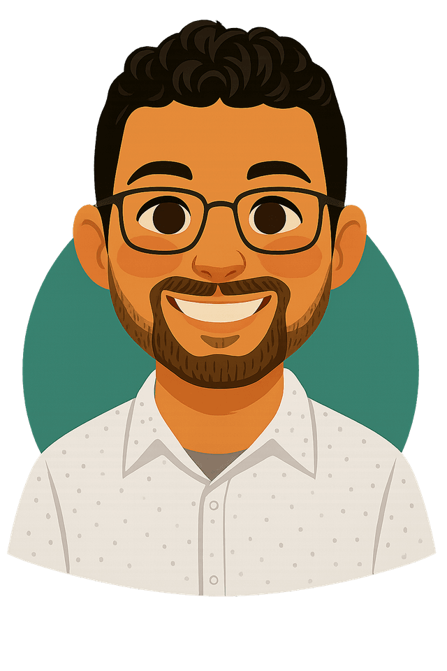 Luis, founder of Crafted 3D Workshop, in the workshop